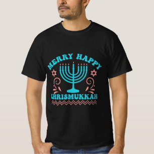 Merry Happy Chrismukkah Hanukkah T-Shirt