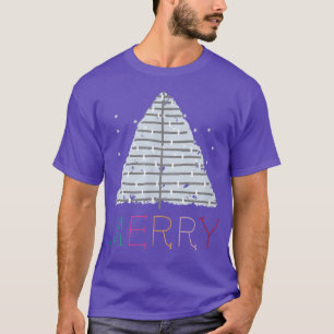 Merry Holiday Christmas Tree Holiday T-Shirt