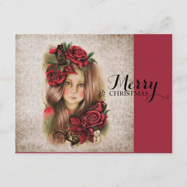 Merry Holiday Postcard (Front)