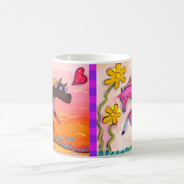 Merry Horses Mug #4 (Center)