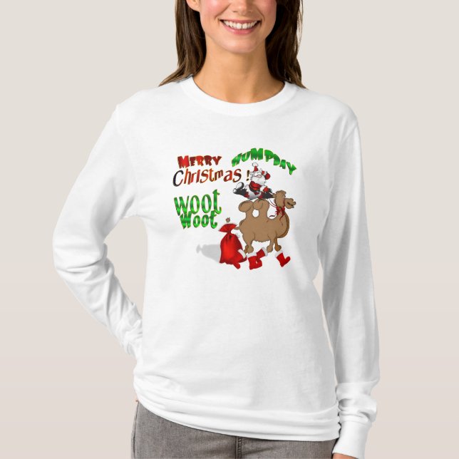 Merry Hump Day Christmas T-Shirt (Front)