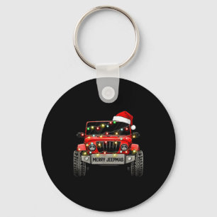 Merry Jeepmas Christmas Xmas Santa Reindeer Men Bo Key Ring