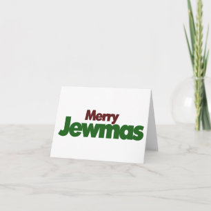 Merry Jewmas Holiday Card