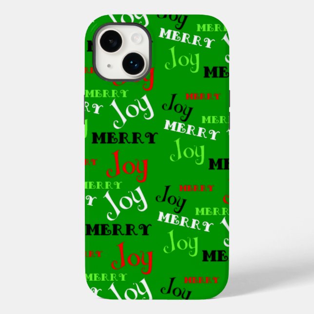 Merry Joy Case-Mate iPhone Case (Back)