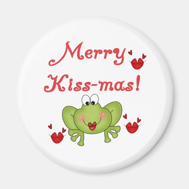 Merry Kissmas Magnet (Front)