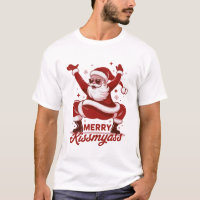 Merry Kissmyass Snarky Christmas Sarcastic Santa