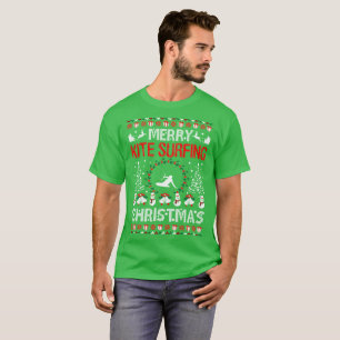 Merry Kitesurfing Christmas Ugly Sweater Outdoors