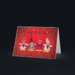 Merry Knitmas card<br><div class="desc">Merry Knitmas! And A Crafty New Year. Great card for a knitter/crafter.</div>