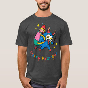 Merry Krampus Baby Sitting Claus Christmas Kids Bo T-Shirt