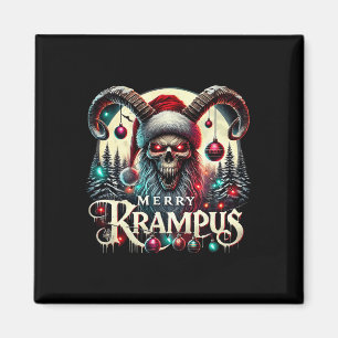 Merry Krampus Christmas Krampus Is Coming To Town Magnet