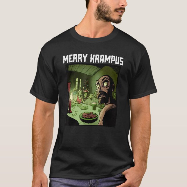 Merry Krampus Christmas Xmas Horror Ugly Sweater E (Front)