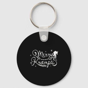 Merry Krampus German Folklore Christmas For Krampu Key Ring
