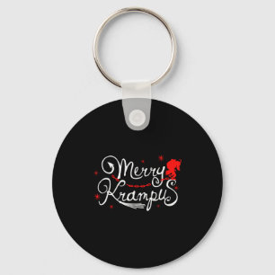 Merry Krampus German Folklore Christmas For Krampu Key Ring