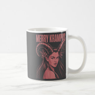 Merry Krampus Ironic Lilith Christmas Dark Feminin Coffee Mug