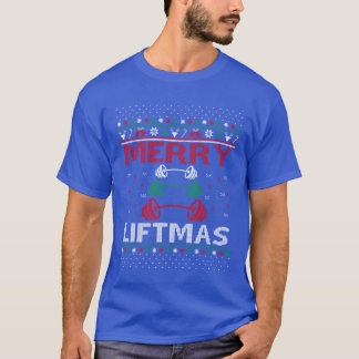 Merry Liftmas Ugly Christmas Sweater Funny Gym Fit