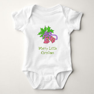 Merry Little Christmas Bells Infant Creeper