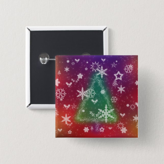 Merry Little Christmas Button (Front & Back)