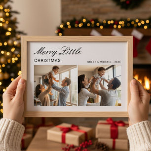 Merry Little Christmas Cozy Family Card