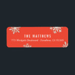 Merry Little Christmas Holiday Address Labels<br><div class="desc">Add a finishing touch to your holiday mails with our chic and modern holiday address labels. Matching holiday cards,  holiday gift labels,  and more are available at berryberrysweet.com</div>