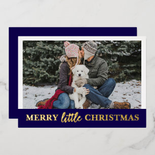 Merry Little Christmas Personalised Photo and Text