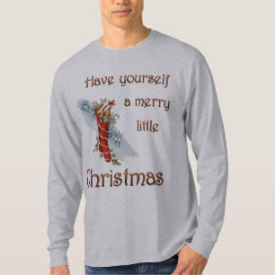 Merry Little Christmas Stocking T-Shirt