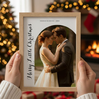 Merry Little Christmas Sweet Couple Card
