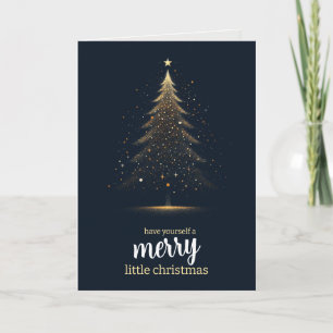 Merry Little Christmas Tree Card
