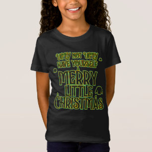 merry little Christmas ugly sweater Girls' T-Shirt