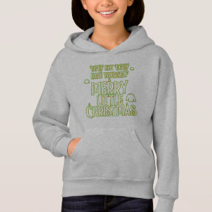 merry little Christmas ugly sweater Kids Hoodie