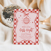 Merry Little Girls Night Christmas Party