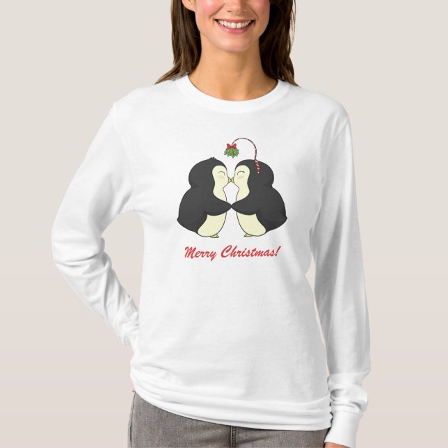 Merry Little Penguins T-Shirt (Front)