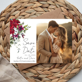 Merry Little Wedding Save the Date Invitation