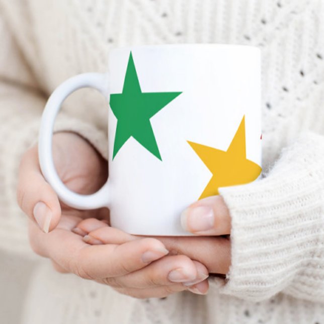 MERRY LOVE JOY | COLORFUL CHRISTMAS COFFEE MUG (Creator Uploaded)