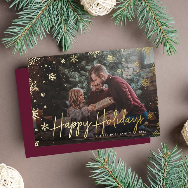 Merry Magic | Snowflake Overlay Photo Christmas (Creator Uploaded)