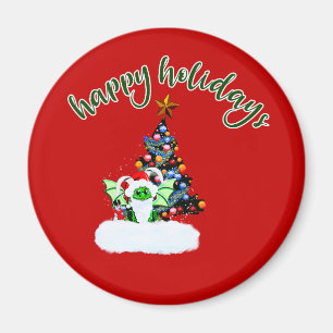 Merry & Magical Christmas Cheer with a Dragon Twi Magnet