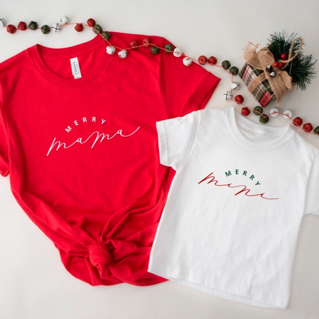 Merry Mama Script Christmas Shirt (Creator Uploaded)