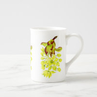 'Merry Maples' on a Bone China Mug (I)