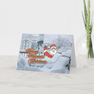 Merry Masonic Christmas Holiday Card