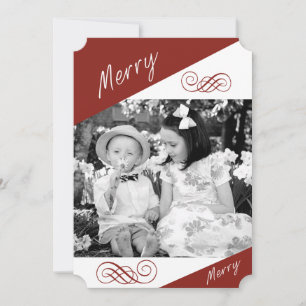 Merry, Merry Custom Photo Card