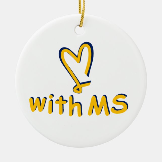 Merry Merry Merry Ceramic Tree Decoration (Front)