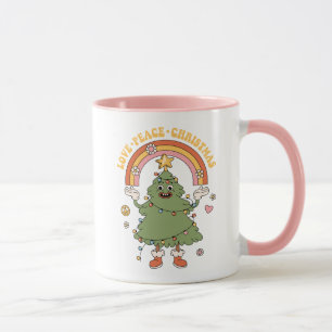 Merry Merry Merry Christmas - Be Groovy and Bright Mug