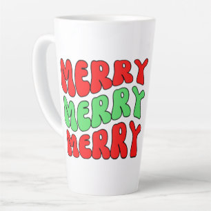 Merry Merry Merry Latte Mug