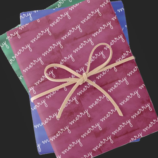 Merry Merry Merry  Wrapping Paper Sheet (Creator Uploaded)