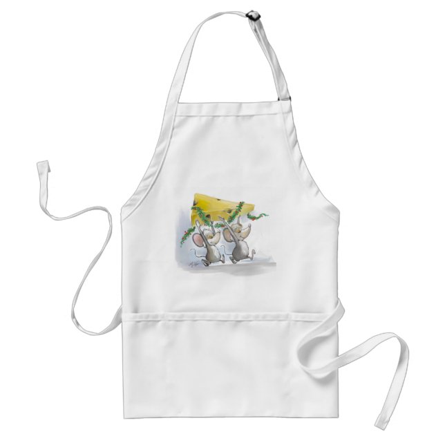 Merry Mice Mic & Mac Apron (Front)