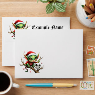 Merry Mischief – The Little Christmas Elf. Envelope