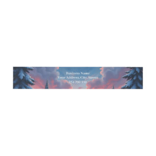 Merry Mischief – The Little Christmas Elf.  Invitation Belly Band