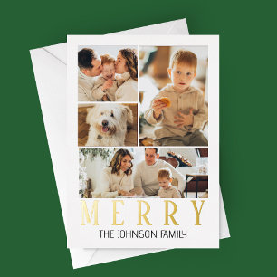 Merry Modern Photo Collage