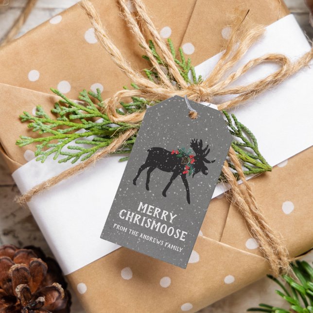 Merry Moose Gift Tags (Creator Uploaded)