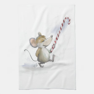 Merry Mouse Moe Kitchen Towel