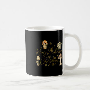 Merry Mushroom Christmas Coffee Mug